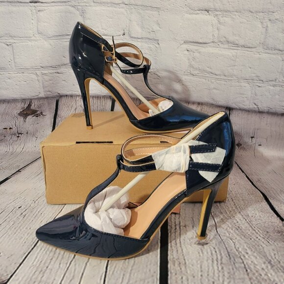 Journee Collection Women's Tru T-Strap Stilettos - Picture 1 of 10